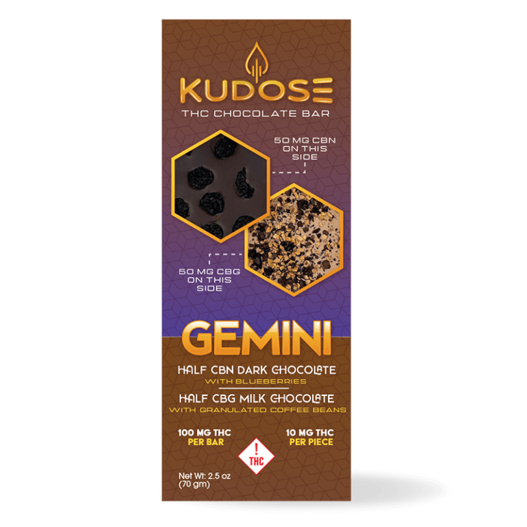Kudose Gemini THC Chocolate Bar