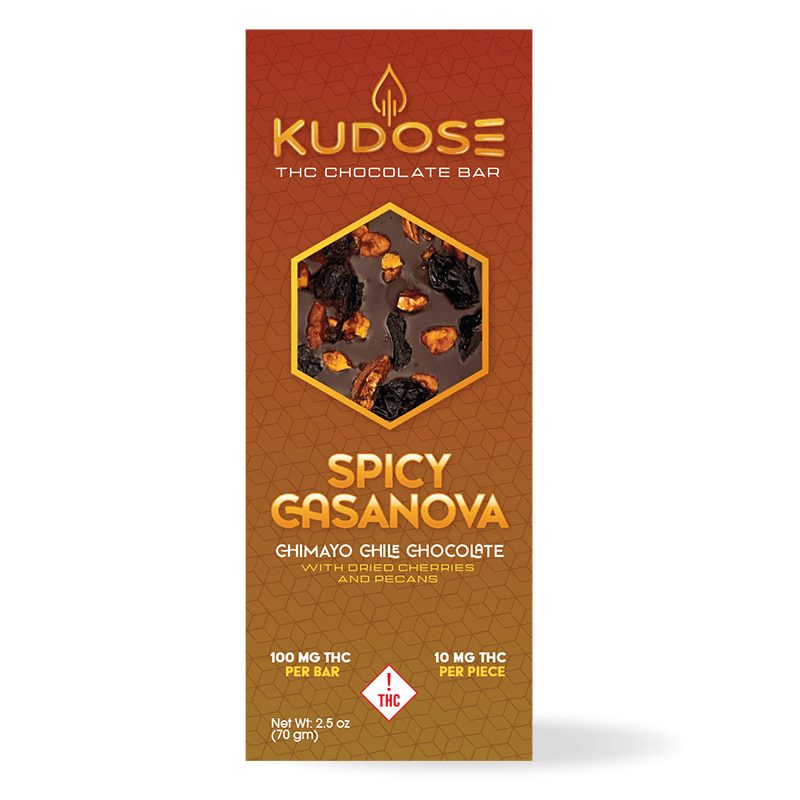 Kudose Spicy Casanova THC Chocolate Bar