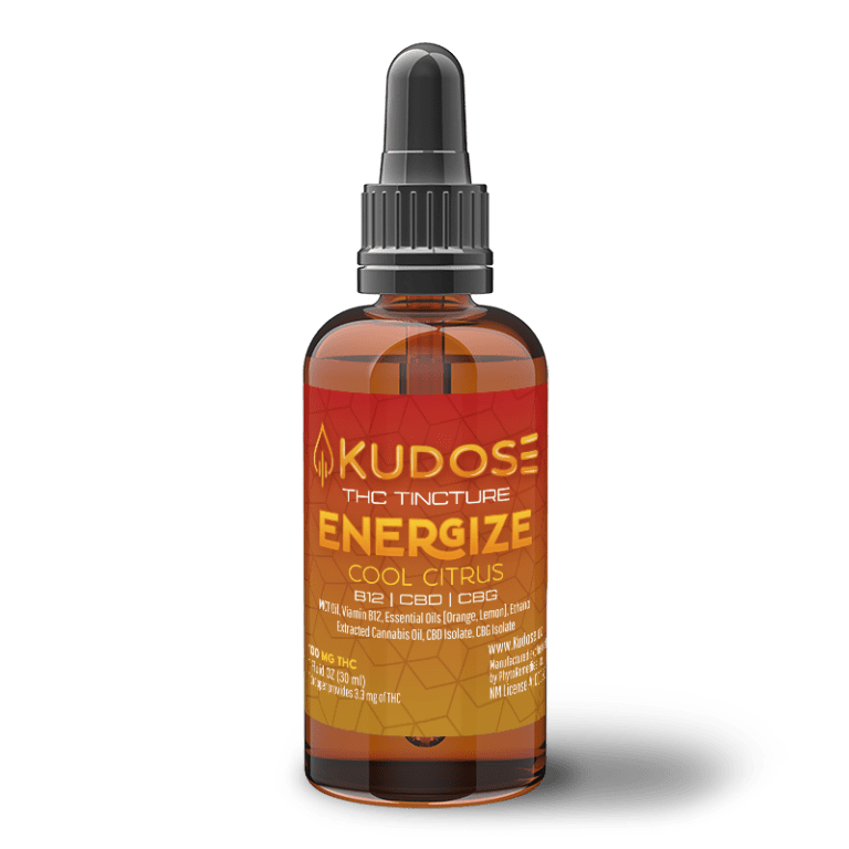 Kudose Cool Citrus Energize Tincture.