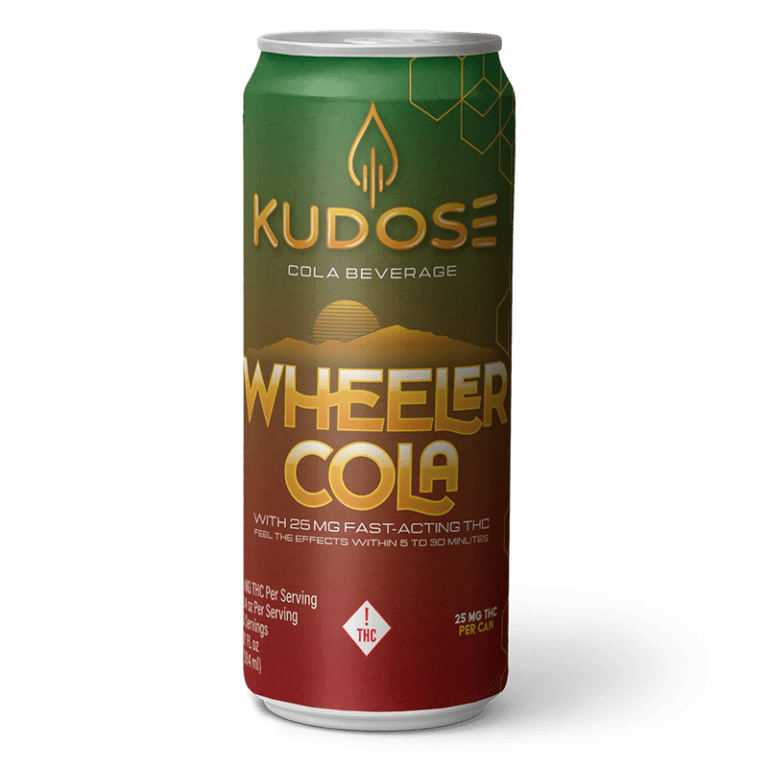 Information about Wheeler Cola - A Kudose Fast-Acting THC Soda.