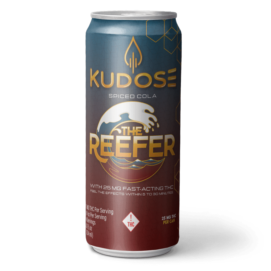 Information about The Reefer - A Kudose Fast-Acting THC Soda.